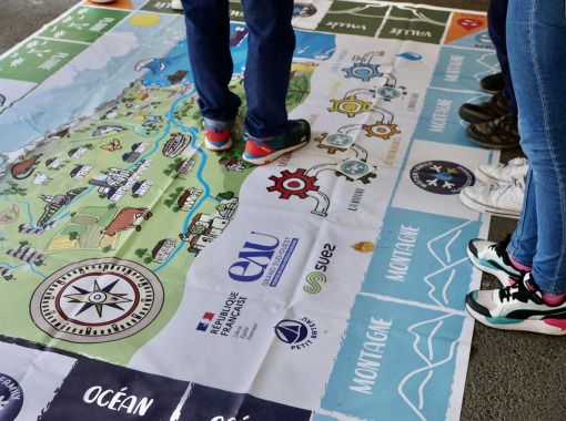 Atelier "Le grand cycle de l'eau en Gironde : un patrimoine à préserver !" avec Water Family