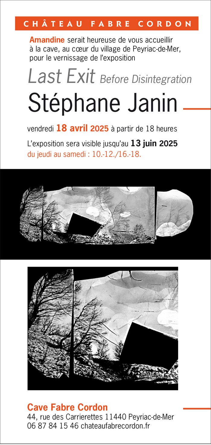 "Last Exit Before Desintegration" de Stéphane Janin