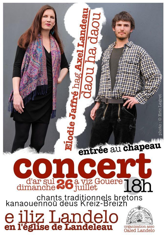Concert Élodie Jaffré et Axel Landeau
