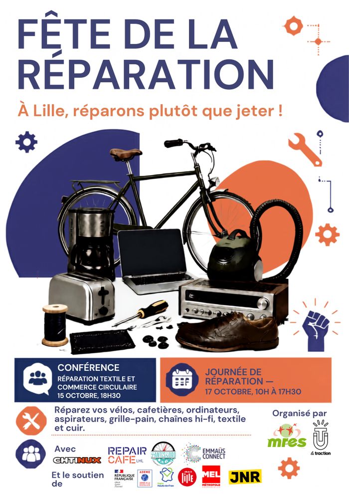 Fête de la réparation à Lille