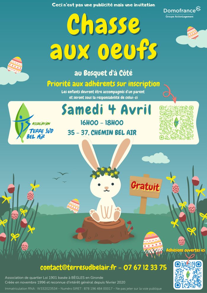 Chasse aux Œufs du Quartier Terre Sud - Bel Air