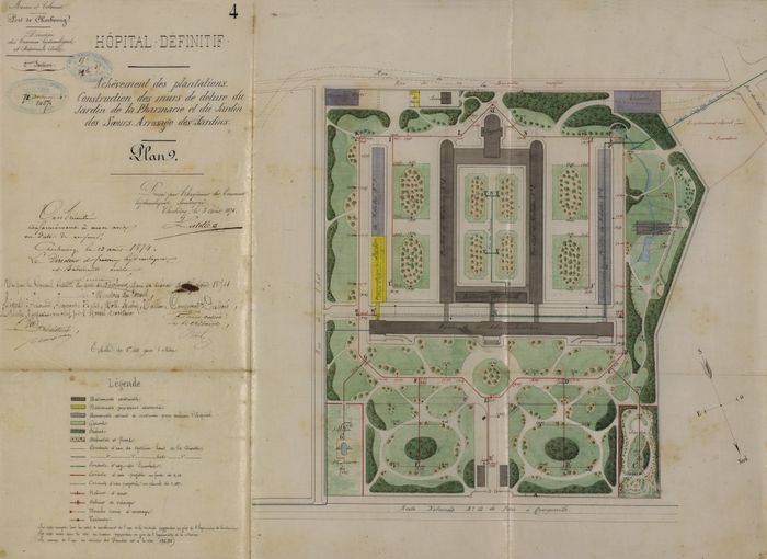 Levez les yeux ! Jeu de piste dans le parc de l'ancien hôpital maritime
