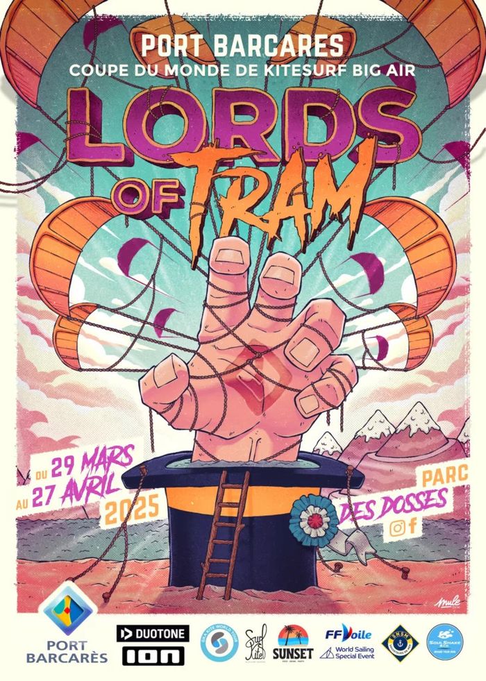 Lords of Tram - Kite surf Big Air