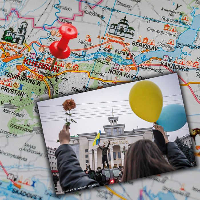Kherson, ville libre - Témoignage de terrain et solidarité des territoires