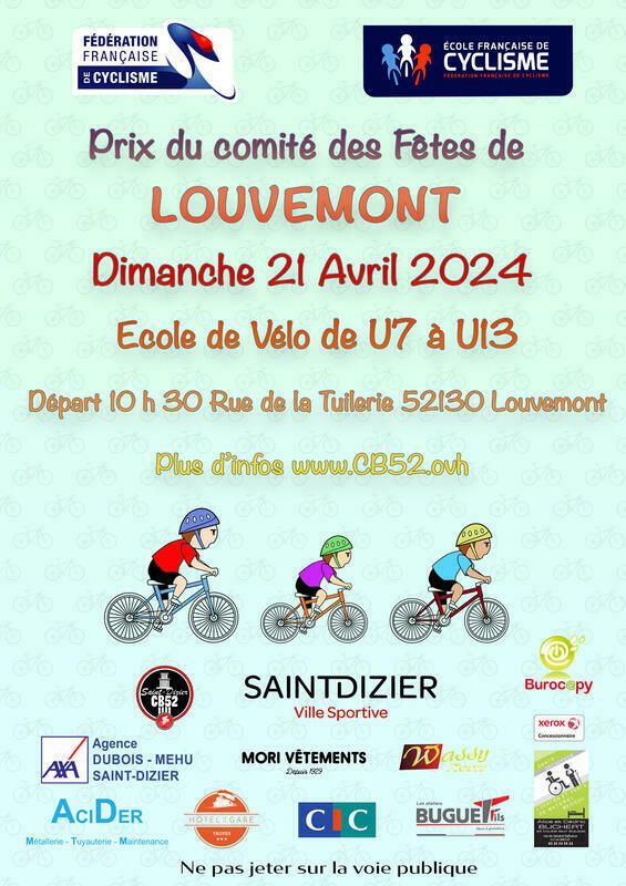 Prix du Comité des fêtes de Louvemont Enfants