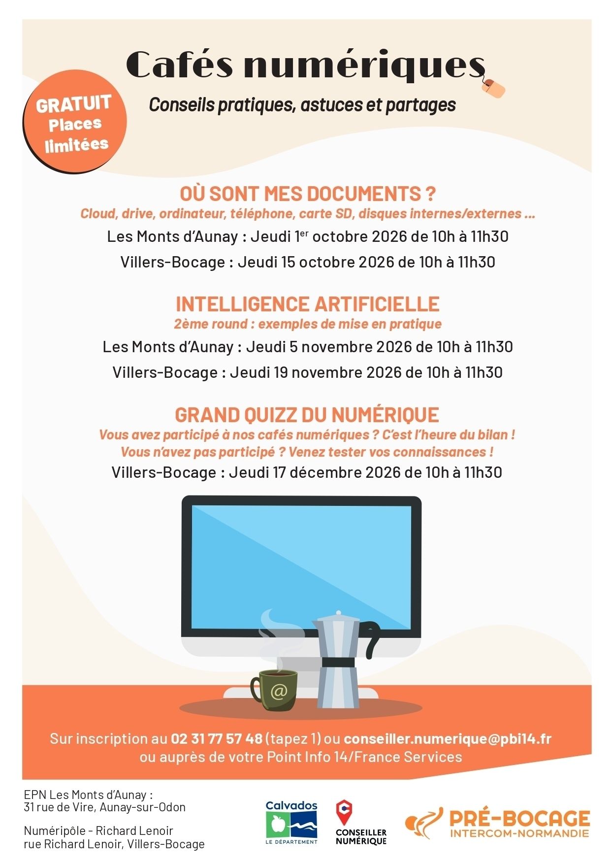 Café Numérique : Où sont mes documents ?