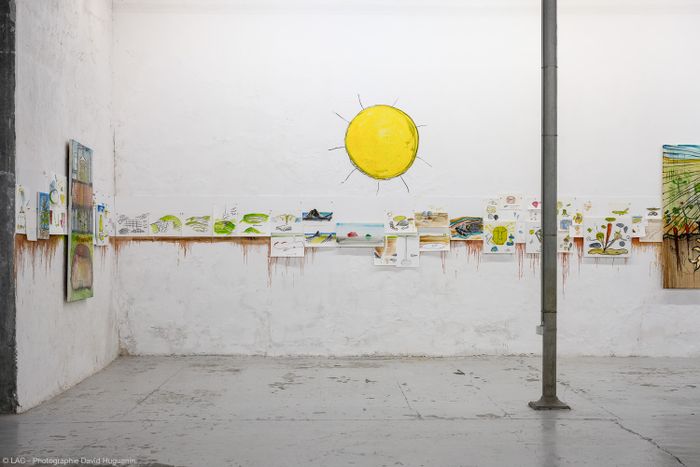 Exposition de Fabrice HYBER "Sols, Sols"