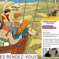 Combat dessiné avec Laulec et Notto
