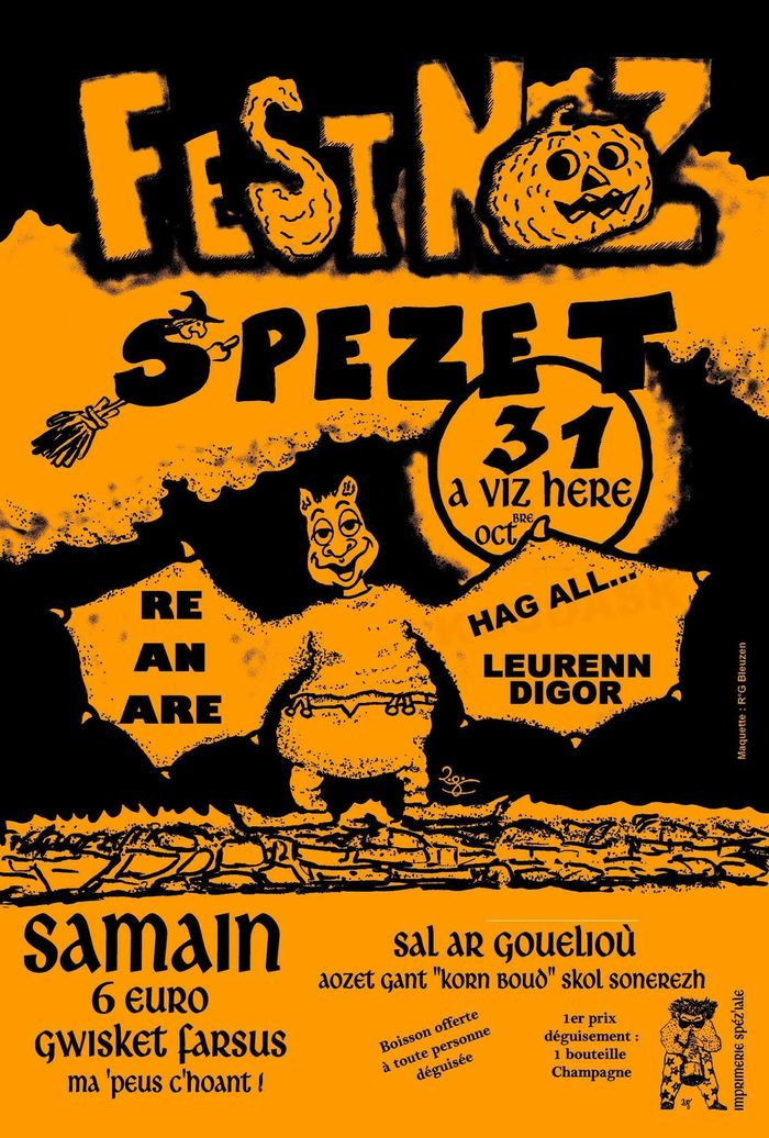 Fest-noz Samain à Spézet