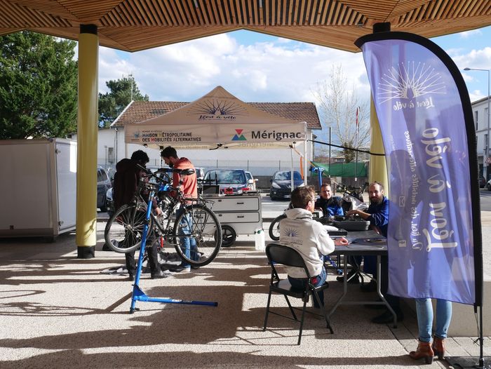 Atelier de réparation vélo