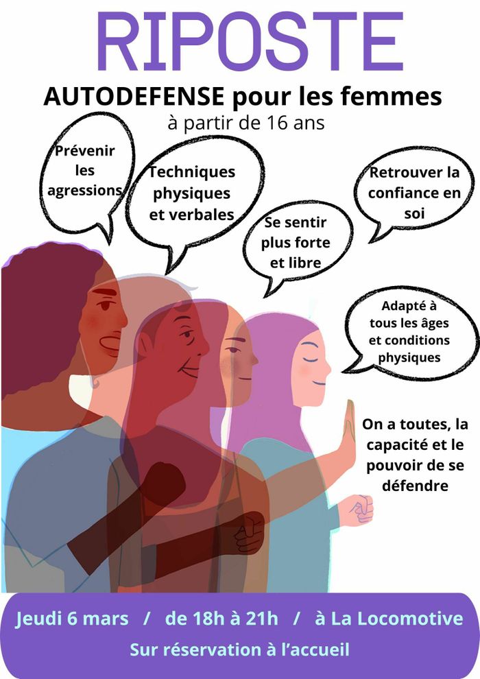 Atelier d'auto-défense spécial femmes
