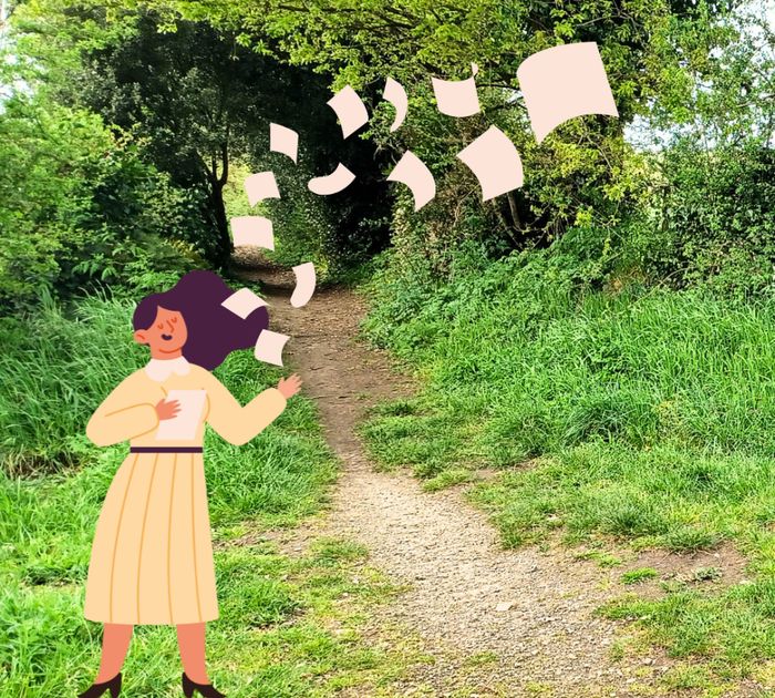 Balade d'écriture - De la feuille à la plume