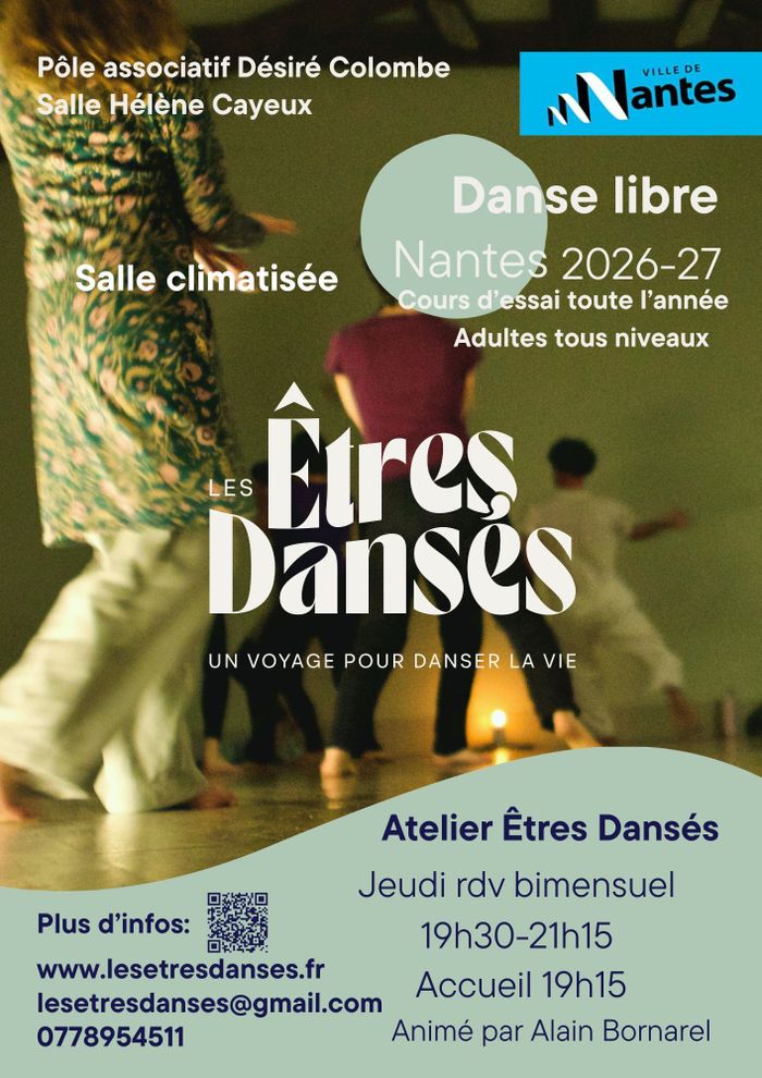 Les Êtres Dansés - Danse libre et intuitive