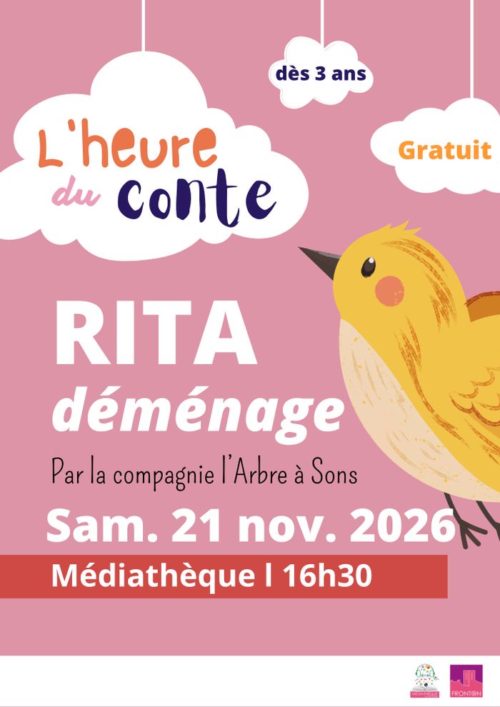 Heure du Conte : Rita déménage