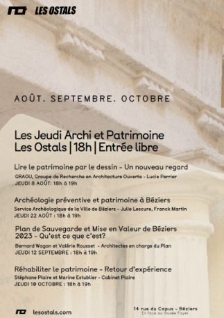 Les jeudis archi & patrimoine