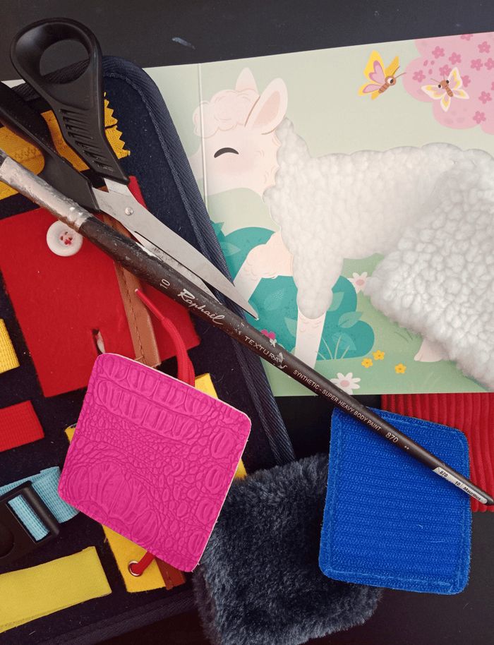 Fabrication d’un livre tactile
