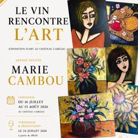 Vernissage et dégustation: "Le vin rencontre l'art"
