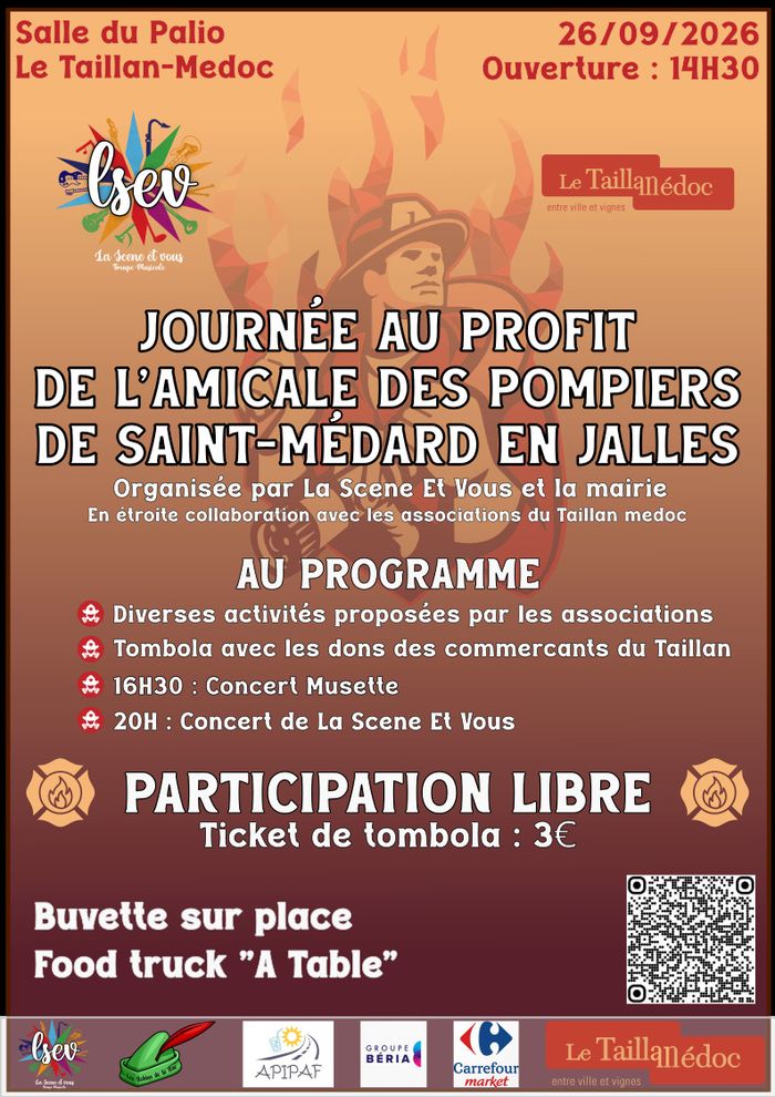 Concert de "La Scène et Vous" au profit des sapeurs-pompiers
