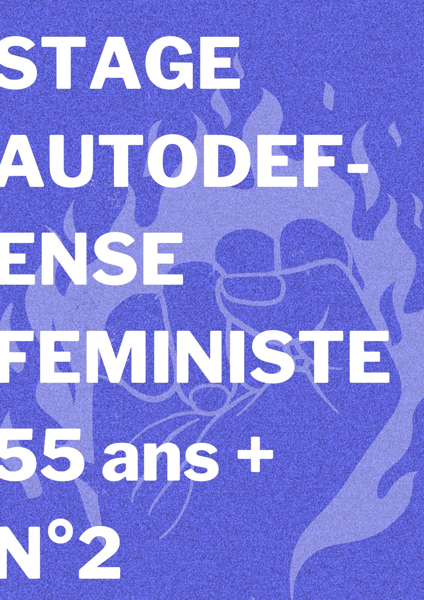 Stage d'autodéfense féministe 55 ans et plus