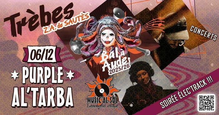 Soirée élec'track : Al'Tarba + Purple