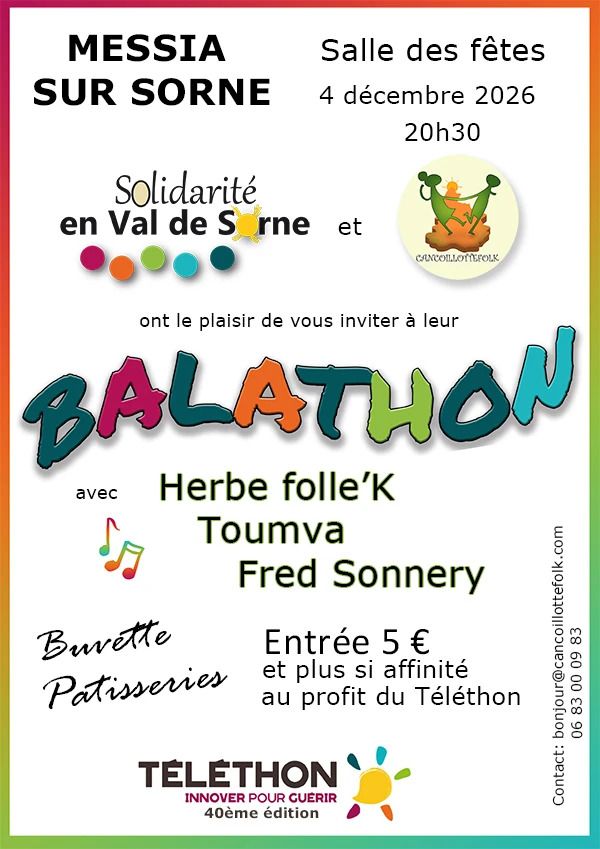 BALATHON le bal du Téléthon