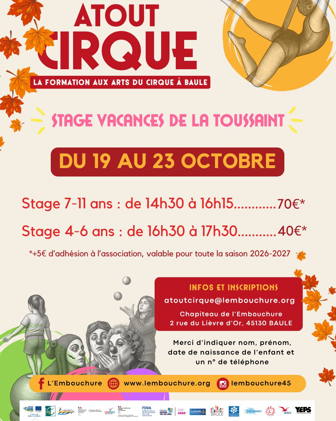 Stage Atout Cirque