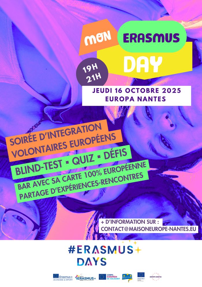 Erasmus Days | Soirée d'intégration des volontaires européens
