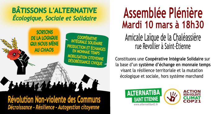 (Assemblée plénière ) BATISSONS L'ALTERNATIVE