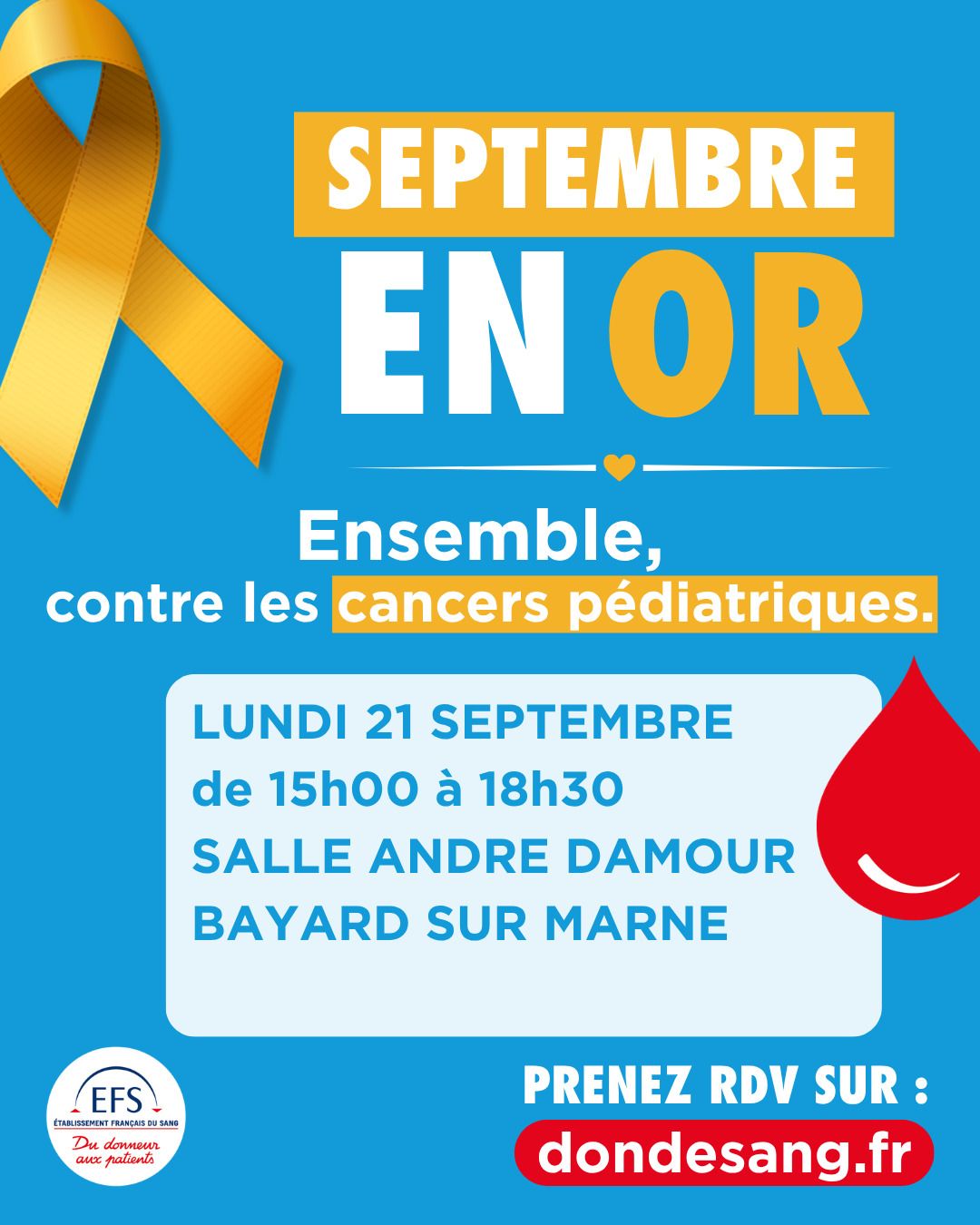 Blood Drive in Bayard-sur-Marne