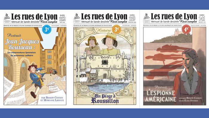 Dédicace Rues de Lyon - Elisa Ducroz et Benoit Connin