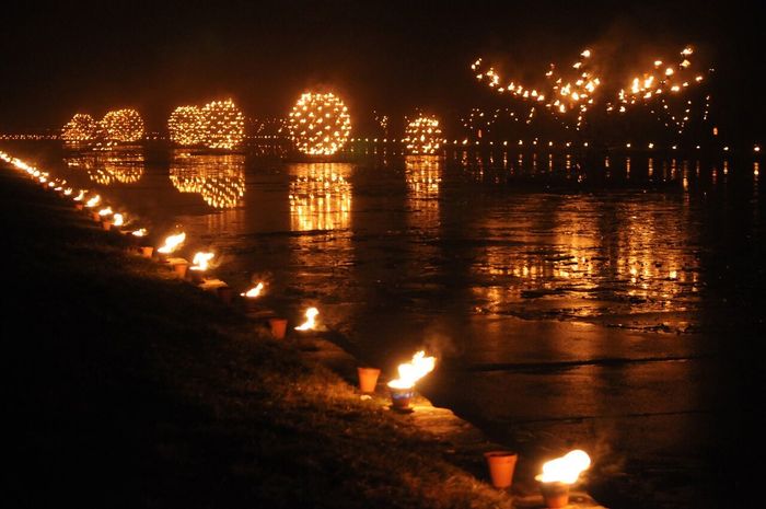 Illumination des Bassins à flot par la compagnie Carabosse