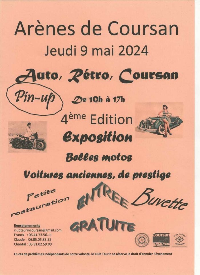 Auto, Rétro, Coursan