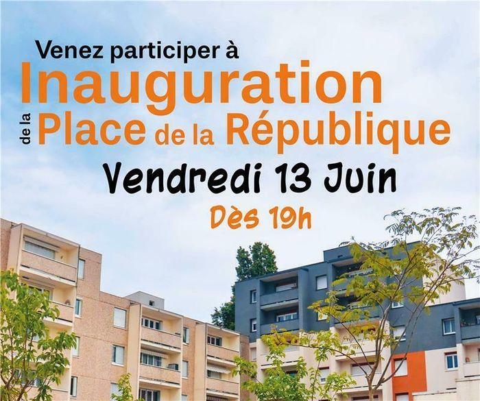 Inauguration de la Place de la République
