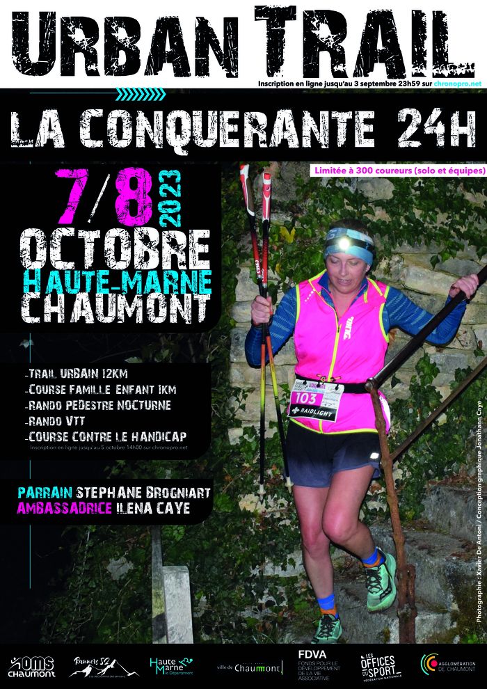 3E EDITION DE L’URBAN TRAIL A CHAUMONT