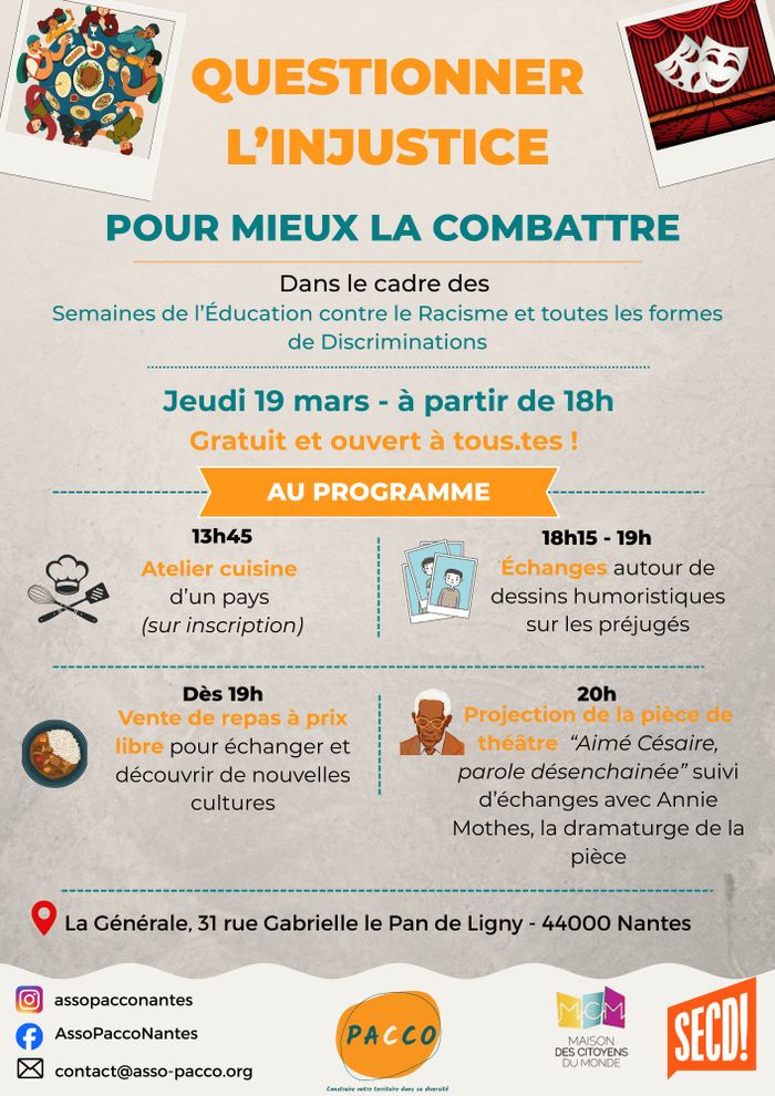Questionner l'injustice avec PACCO