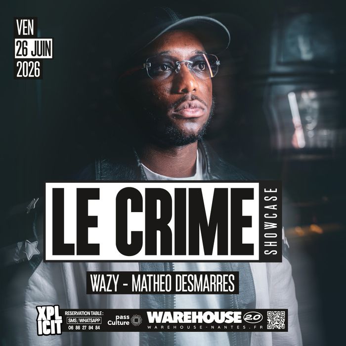 XPLICIT invite LE CRIME en showcase exclusif à Nantes