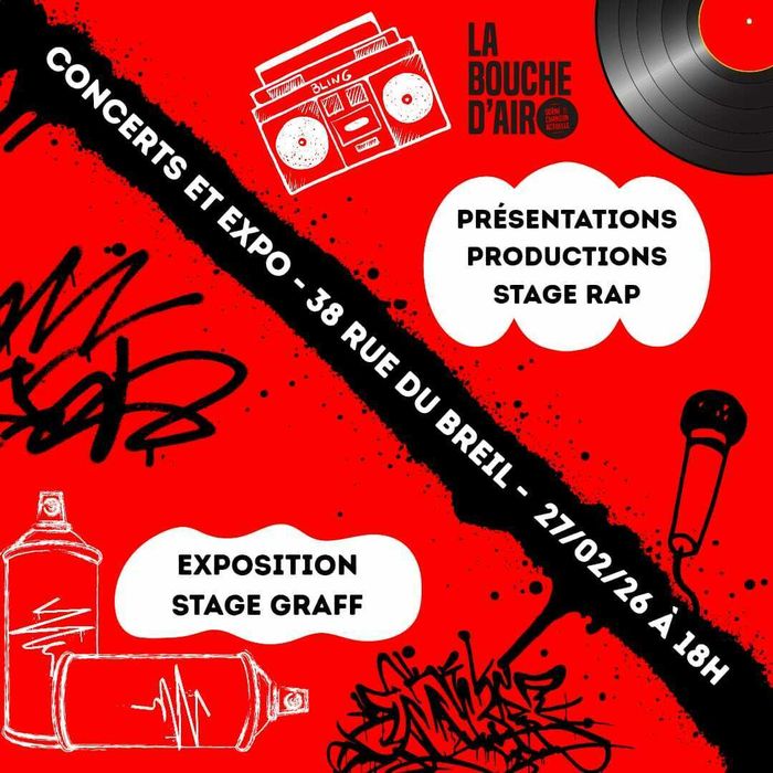 Concert Stage Rap - Pépinière Horizon x Bouche d'Air