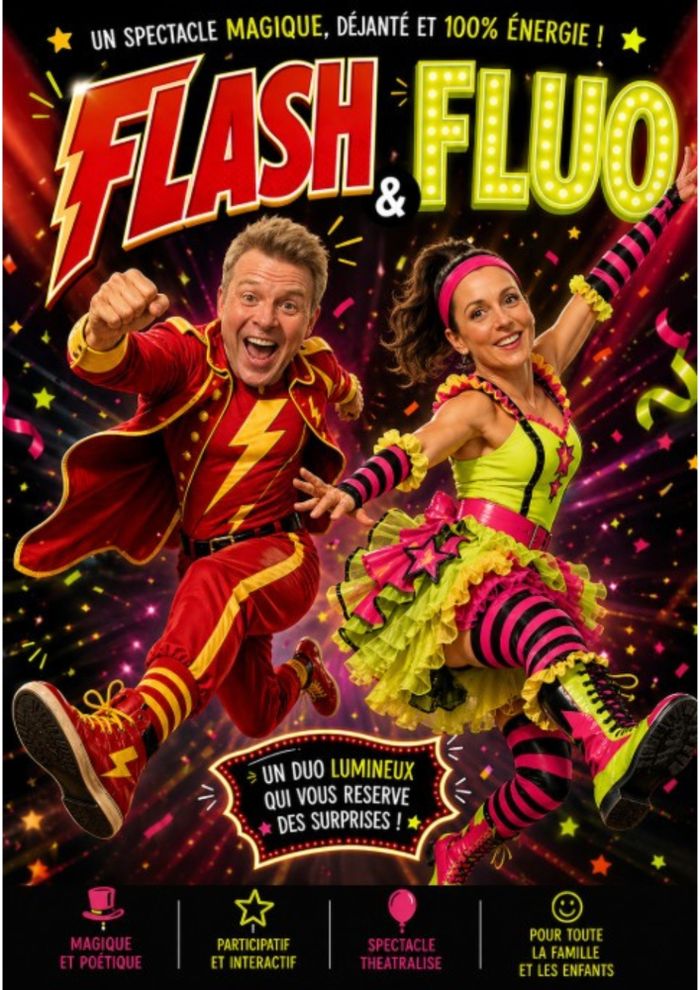 Un spectacle drôle et magique où les enfants deviennent les héros d’incroyables tours !