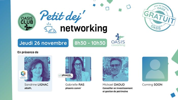 Petit déj' networking