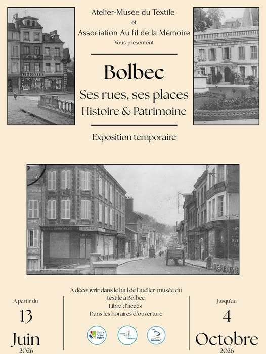 Exposition : Bolbec, ses rues et ses places, histoire et patrimoine