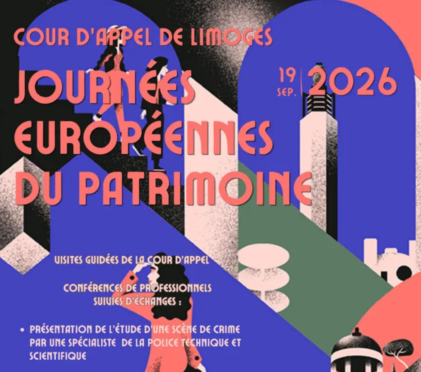 Cour d'appel de Limoges : Journées Européennes du Patrimoine 2026