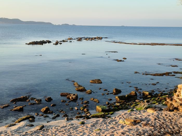 Randonnée palmée sur le sentier sous-marin archéologique d'Olbia