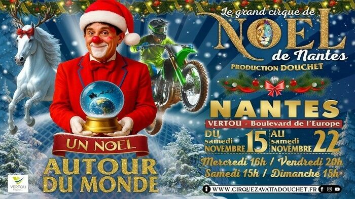 Le Grand Cirque Nicolas Zavatta Douchet en version Noël