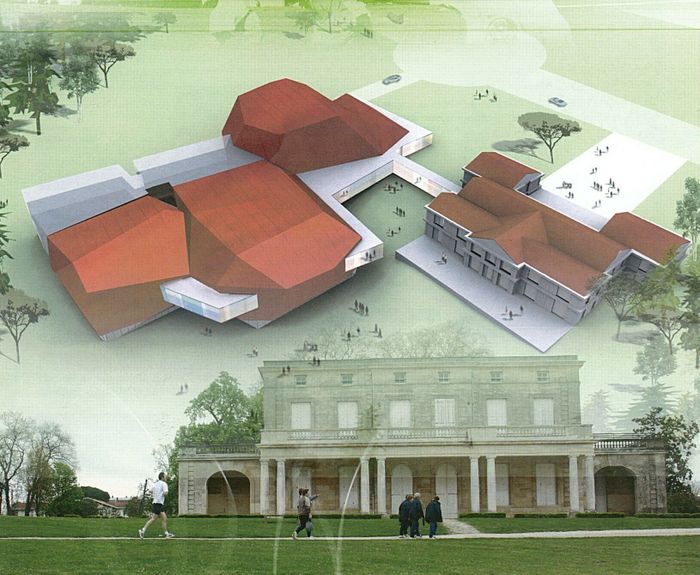 Visite du chantier de l'Utopia et du Rocher de Palmer