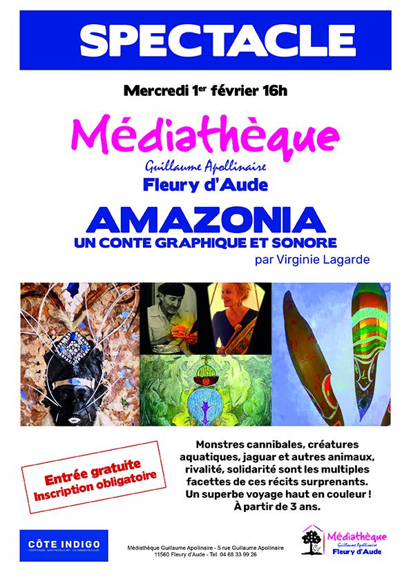 Conte graphique et sonore : Amazonia