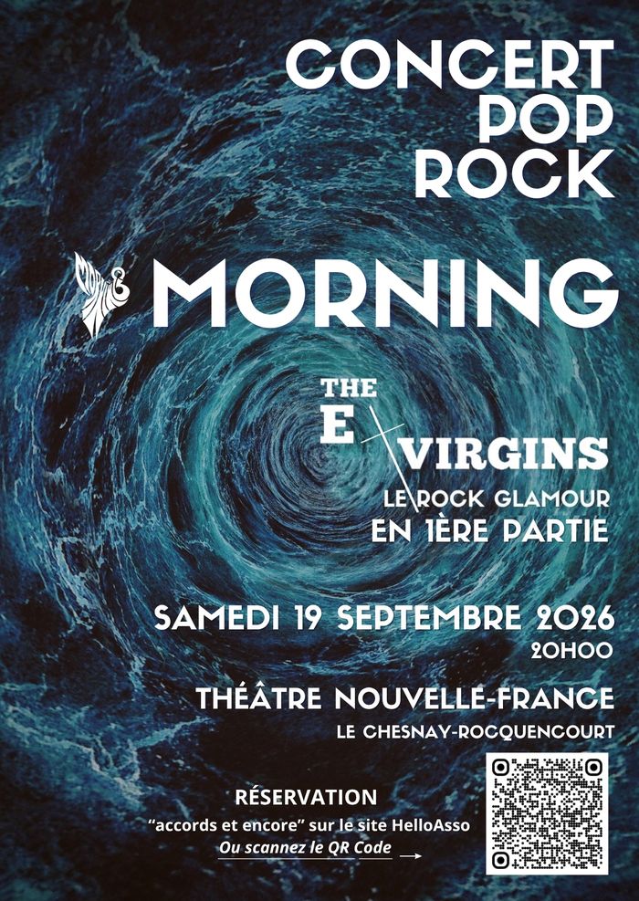 Affiche — CONCERT POP-ROCK de MORNING