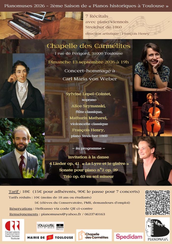Saison musicale - Concert hommage à Carl Maria von Weber