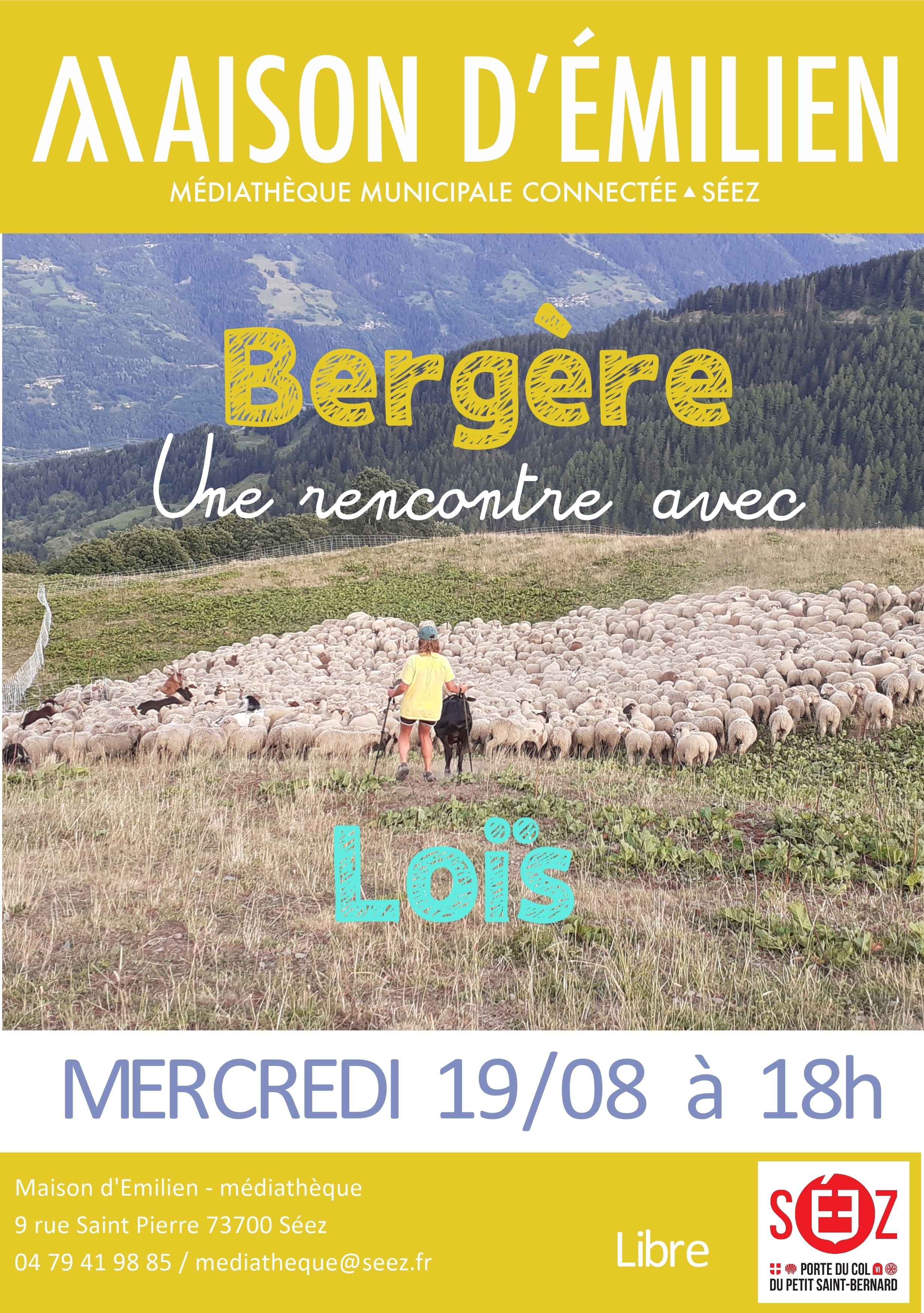 Rencontre avec une bergère