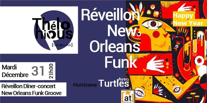 Réveillon Diner concert New Orleans Funk