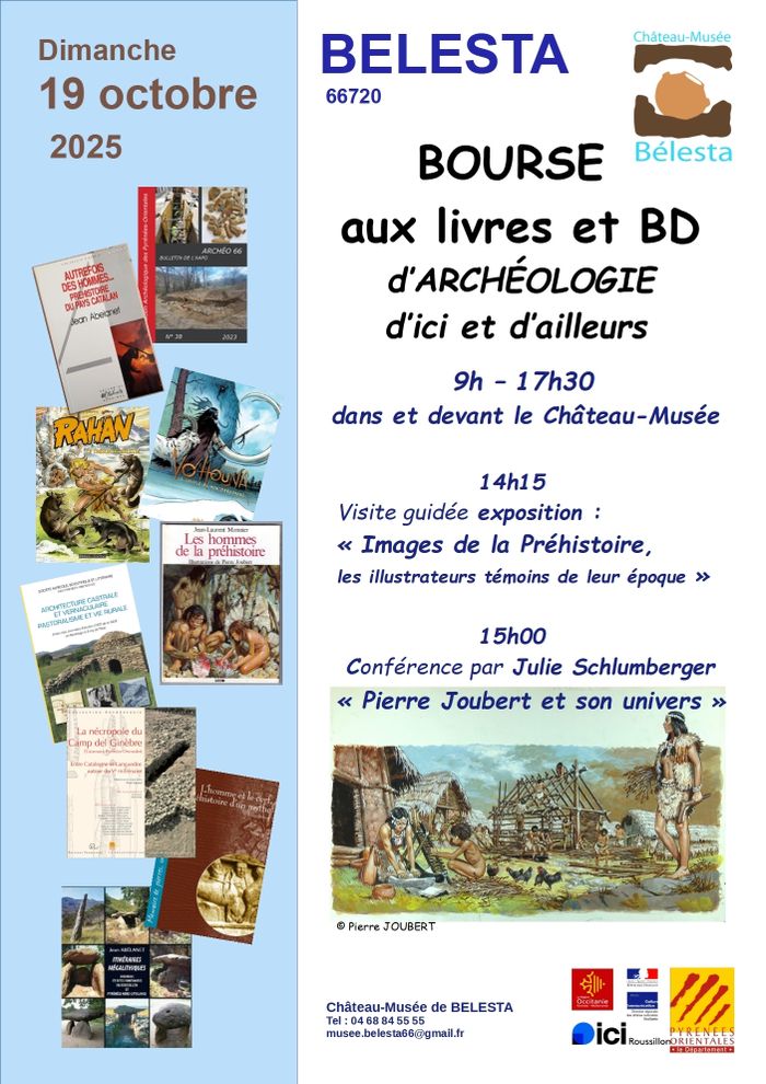 Bourse aux livres et BD d'archéologie d'Ici et d'ailleurs